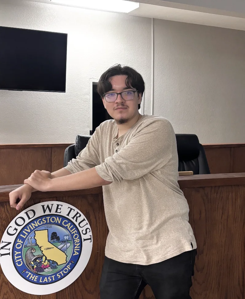 Recreation Commissioner Juan Perez at Livingston City Hall