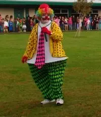 A clown entertainer, one of many talents you could teach the community