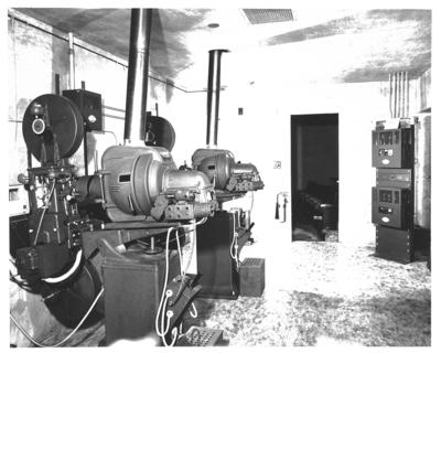 Court Theater projection room