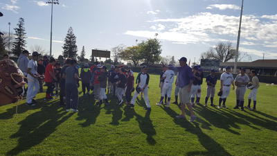 Youth baseball spring training