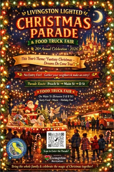 Christmas Parade poster