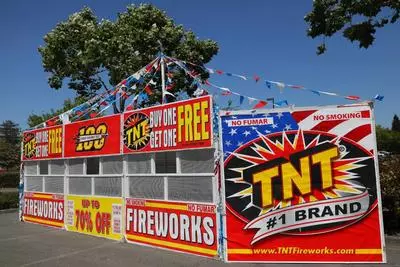 Safe and Sane Fireworks in Livingston poster