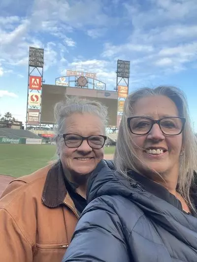 Recreation staff members Toni Marquez and Jacquelyn Benoit